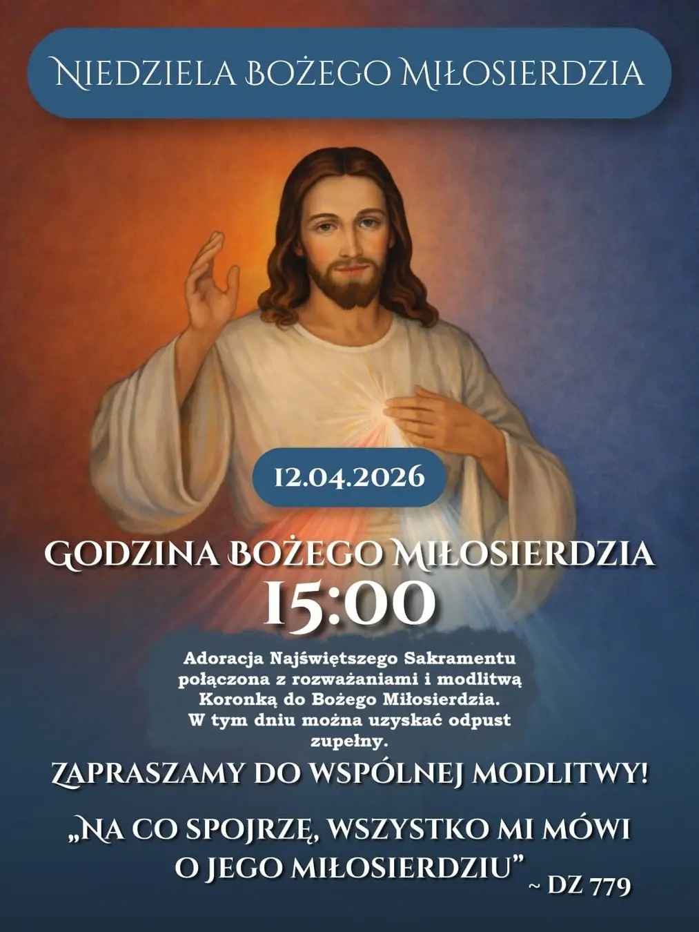 Niedziela Miłosierdzia Bożego